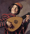 Jester with lute