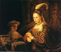 Femme à sa toilette (attribué) Musée de Poznan