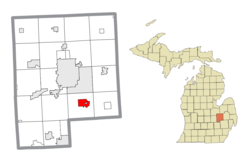 Location within Genesee County