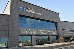 Centro de Congresos de Estambul, complejo sede del Festival Televisivo de la Canción de la UAR 2015.