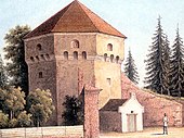 The Tanners' Tower, painted by Johann Böbel