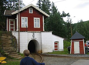 Ingången till Kongens gruva.