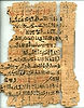 1550-1069 BC copy of the scripture written in hieratic script