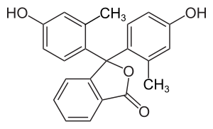 m-Kresolphthalein, farblose Form