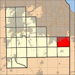 Location in Will County