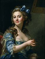 Marie-Gabrielle Capet, Self-portrait, 1783