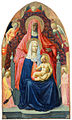 1424: Masaccio, Virgin and Child with St. Anne