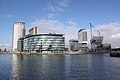 Image 18MediaCityUK being built at Salford Quays (from North West England)