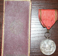 Médaille du travail.