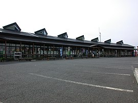 道の駅いなかだて施設外観