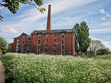 River Roden and Wem Milll: there has been a mill on this site since medieval times, this building was converted to flats in the mid 2000s