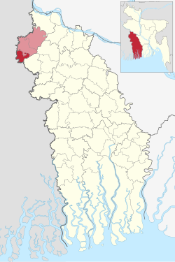 Location of Mujibnagar