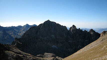 Vue de la face nord du mont Neiglier.