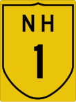 National Highway 1 (Indien)