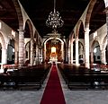 Interior of the church