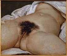 El origen del mundo (1866), de Gustave Courbet, Museo de Orsay, París