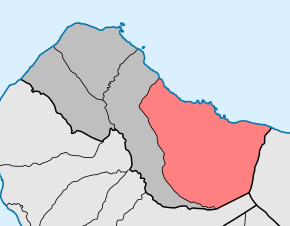 Localização no município de Porto Moniz