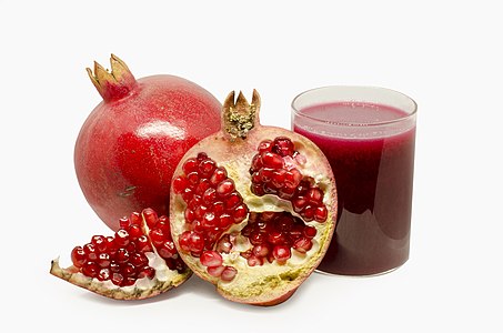 Pomegranate with juice, by Mydreamsparrow