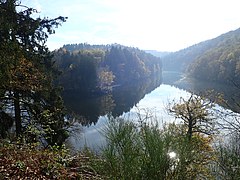 Confluence des deux Ourthe.