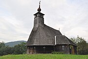 Wooden church in Tătărăști
