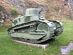 The French made FT tank was designed during World War I, and by 1941 was no match for German front line tanks.