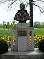 Burns statue in Jackson Park, Windsor, Ontario