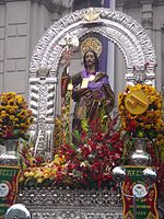 Procession à Lima, Pérou.