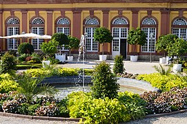 Untere Orangerie and adjacent garden