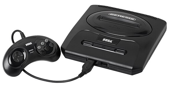 Sega Genesis, by Evan-Amos