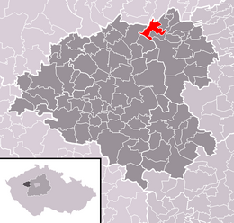 Třeboc – Mappa