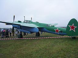 Tu-2 Moninon ilmailumuseossa.