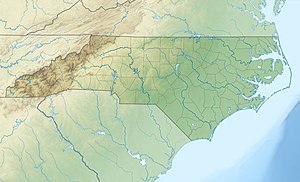 Lanes Creek (Rocky River tributary) is located in North Carolina