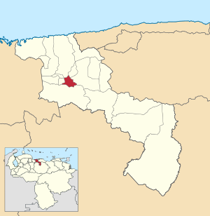 Location in Aragua