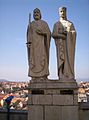 Statue of King Stephen I. and Queen Gisela