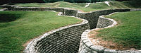 Further preserved trenches at Vimy