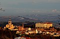 Sommariva Perno , vista sul Castello, acquistato da Vittorio Emanuele II di Savoia per ospitare la contessa Rosa Vercellana,o come viene più comunemente chiamata, la Bela Rosin.