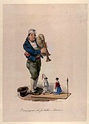 Gatti et Dura (1840), Le joueur de zampogna qui fait danser des marionnettes