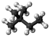 Neohexane molecule