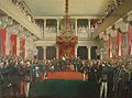 Emperor Alexander II of Russia reconvening the Diet of Finland in 1863