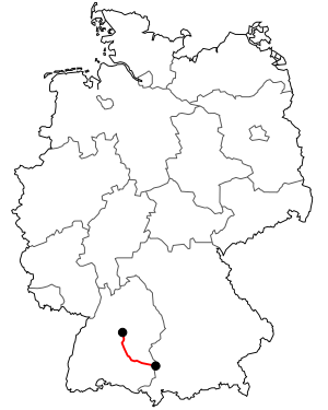 Verlauf der B 312