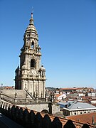 Torre de Berenguela o del Reloj de la Catedral de Santiago, de Domingo de Andrade (1676-1680)