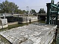 Ouvrage de croisement à Andilly avec le fleuve côtier du Curé dont le cours inférieur est canalisé et se nomme le Canal du Curé.