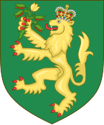 Escudo de Alderney (parte de la Bailía de Guernesey)