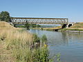 Le pont du canal à Concevreux.