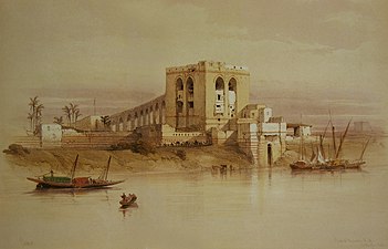 قناطر علي النيل (من لوحات روبرتس)