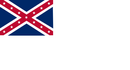 Garrison Flag of Fort Fisher second CSA flag variation
