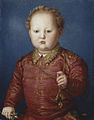 Garzia de' Medici, retratado por Bronzino.