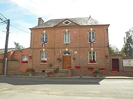 The town hall in Grémévillers