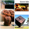 Original Grove Isle Sculpture Decks and Gardens (now moved)[68]