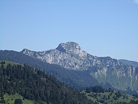 Vue de Haute-Pointe depuis Les Parchets, à Mégevette